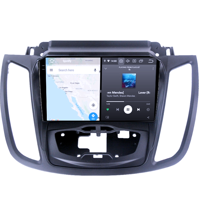 Navigatie dedicata Ford Kuga 2 Escape 3 2012-2019, 8GB RAM 128GB ROM, Octacore, Platforma TS18, Android 14, Display QLED 9", Suporta camera 360", DSP, Carplay&Andro [3]