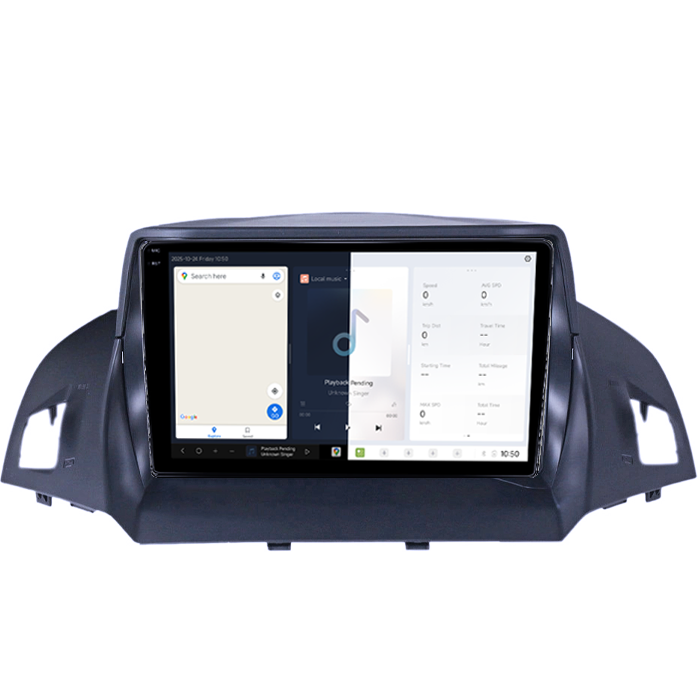 Navigatie dedicata Ford Kuga 2012-2019 DUDU3, 4GB RAM 64GB ROM, Octacore, Platforma 8581, Android, Display QLED 9", DSP, Carplay&AndroidAuto [2]