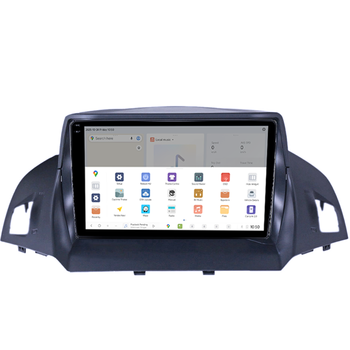Navigatie dedicata Ford Kuga 2012-2019 DUDU3, 4GB RAM 64GB ROM, Octacore, Platforma 8581, Android, Display QLED 9", DSP, Carplay&AndroidAuto [3]