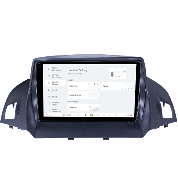 Navigatie dedicata Ford Kuga 2012-2019 DUDU3, 4GB RAM 64GB ROM, Octacore, Platforma 8581, Android, Display QLED 9", DSP, Carplay&AndroidAuto [5]