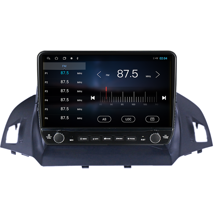 Navigatie dedicata Ford Kuga 2 Escape 3 2012-2019 Tesla cu butoane rotative model 2024, 4GB RAM 64GB ROM, Procesor Quadcore, Android 14, Display QLED 10", DSP, Carplay&Android Auto [3]