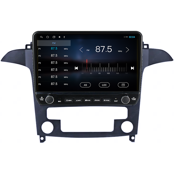 Navigatie dedicata Ford S-Max 2006-2015 Tesla cu butoane rotative model 2024, 4GB RAM 64GB ROM, Procesor Quadcore, Android 14, Display QLED 10", DSP, Carplay&Android Auto [3]