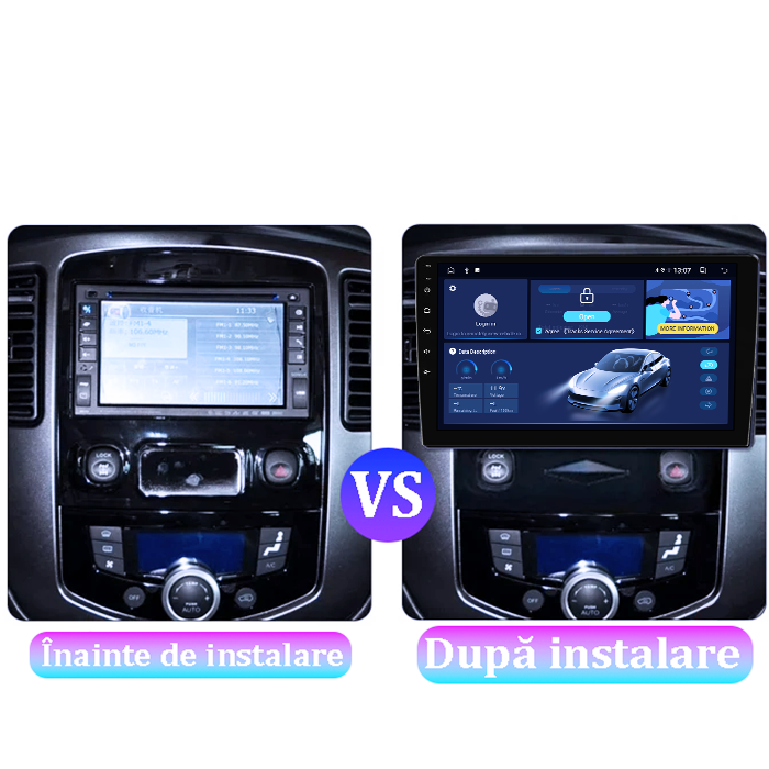 Navigatie dedicata Ford Kuga 2008-2010, 4GB RAM 64GB ROM, Octacore, Android 14, Display QLED 1K 9", Carplay&Android Auto, SIM 4G, Ventilator Activ [3]