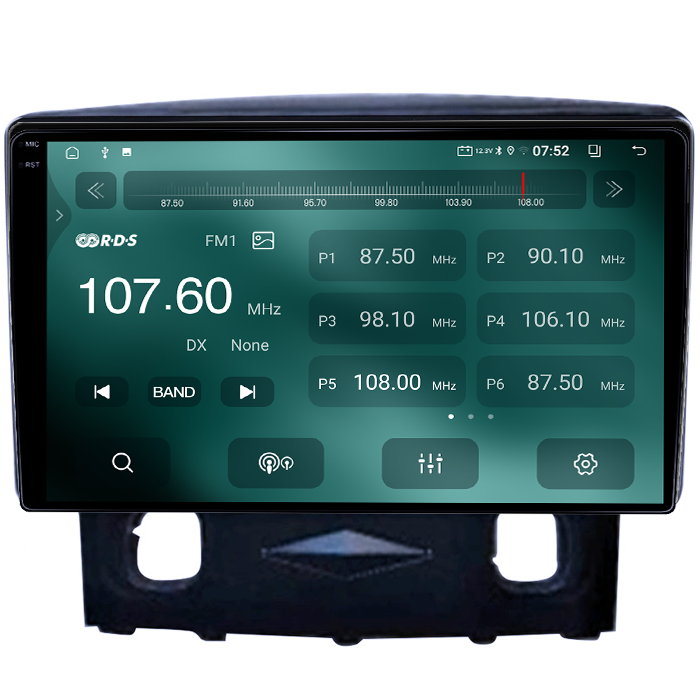 Navigatie dedicata Ford Kuga 2008-2010, 4GB RAM 64GB ROM, Quadcore, Android 14, Display QLED 1K 9", DSP, Carplay&Android Auto, Suport camere AHD [2]