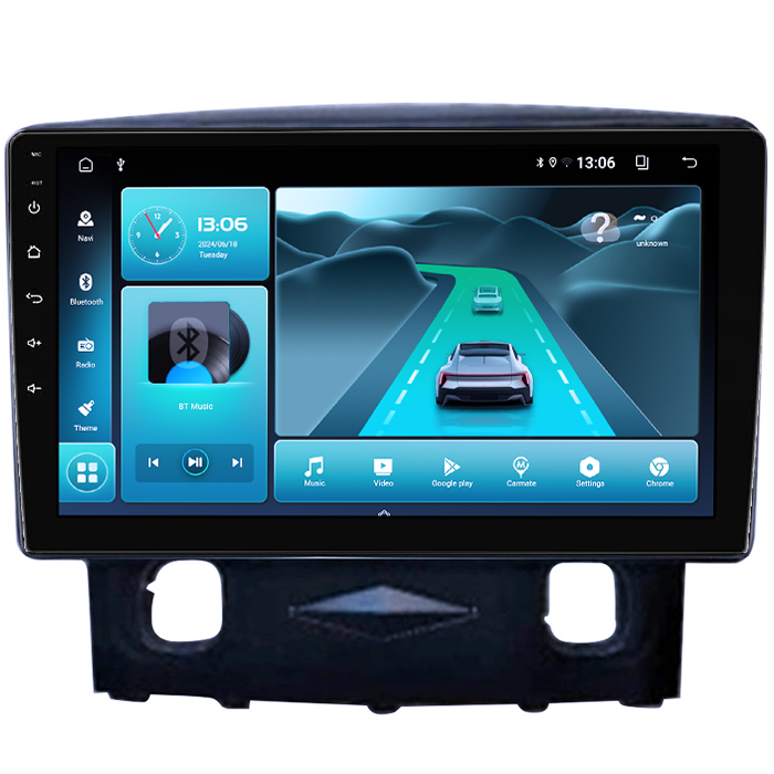 Navigatie dedicata Ford Kuga 2008-2010, 8GB RAM 128GB ROM, Octacore, Platforma TS18, Android 13, Display QLED 9”, Suporta camera 360º, DSP, Carplay&Android Auto, SIM 4G, Ventilator Activ [2]
