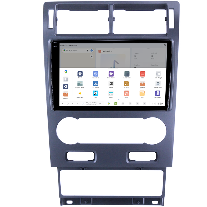 Navigatie dedicata Ford Mondeo 2000-2007, DUDU3, 4GB RAM 64GB ROM, Octacore, Platforma 8581, Android, Display QLED 9", DSP, Carplay&AndroidAuto [3]