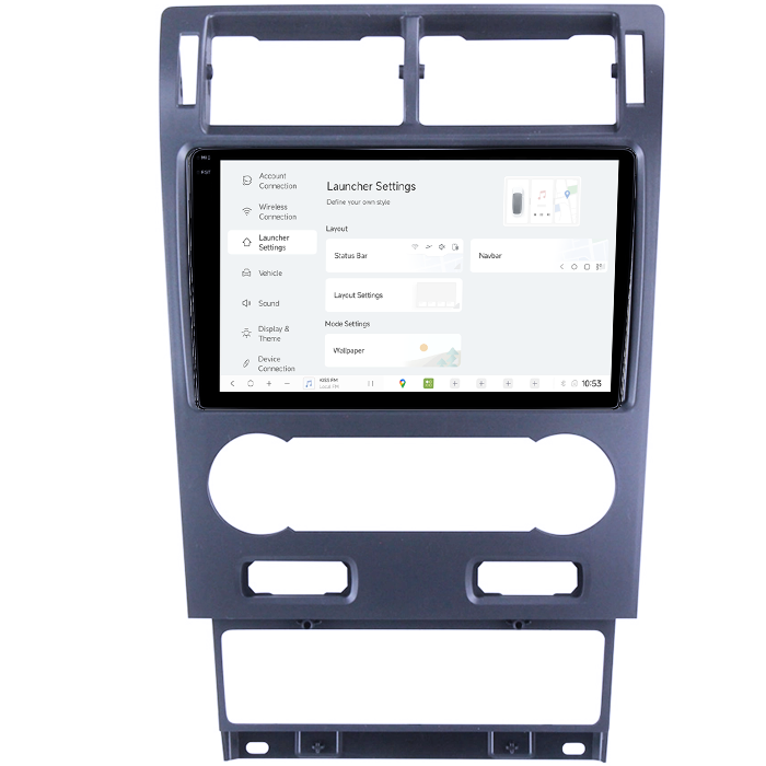 Navigatie dedicata Ford Mondeo 2000-2007, DUDU3, 4GB RAM 64GB ROM, Octacore, Platforma 8581, Android, Display QLED 9", DSP, Carplay&AndroidAuto [5]