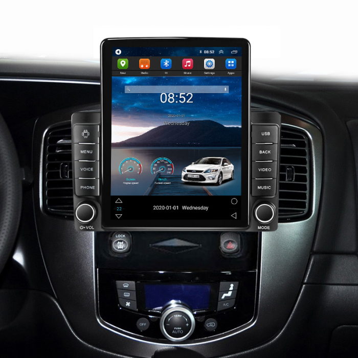 Navigatie dedicata Ford Kuga 2008-2010 ,Tesla Style, ANDROID 13,Carplay&Android Auto, 10 inch , 8+128GB, Internet, Aplicatii, Waze, Gps [4]