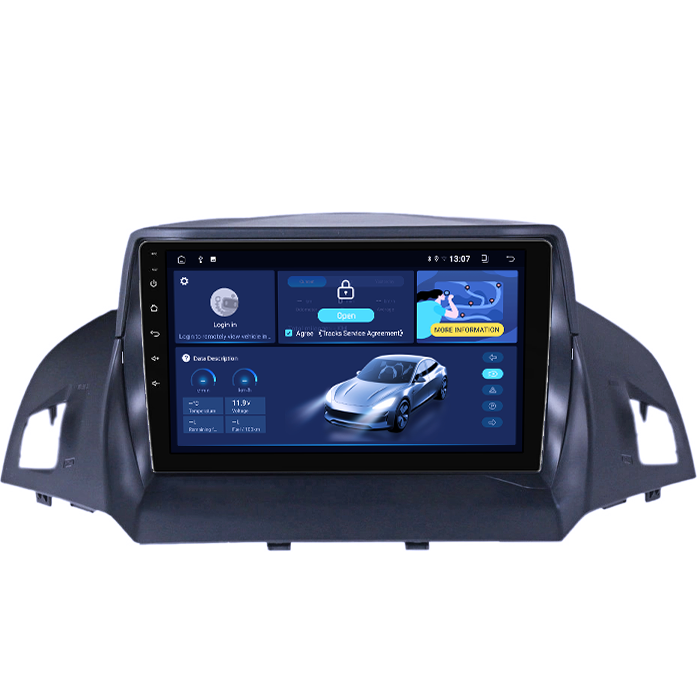 Navigatie dedicata Ford Kuga 2012-2019, 4GB RAM 64GB ROM, Octacore, Android 13, Display QLED 9", DSP, Carplay, Android Auto, Internet, Youtube, Waze, WIFI, Bluetooth [3]