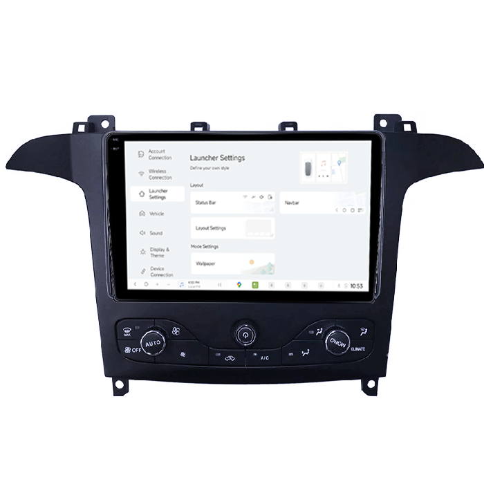Navigatie dedicata Ford S-Max 2007-2008 DUDU3, 4GB RAM 64GB ROM, Octacore, Platforma 8581, Android, Display QLED 9", DSP, Carplay&AndroidAuto [5]