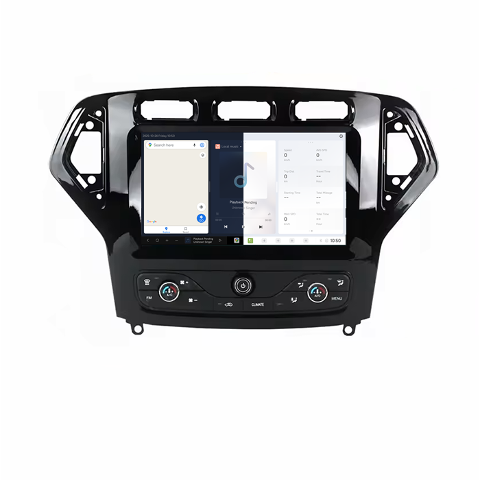 Navigatie dedicata Ford Mondeo 2007-2010 Butoane Sus, DUDU3, 4GB RAM 64GB ROM, Octacore, Platforma 8581, Android, Display QLED 9", DSP, Carplay&AndroidAuto [5]