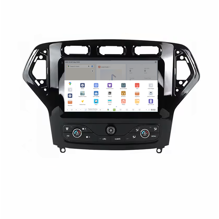 Navigatie dedicata Ford Mondeo 2007-2010 Butoane Sus, DUDU3, 4GB RAM 64GB ROM, Octacore, Platforma 8581, Android, Display QLED 9", DSP, Carplay&AndroidAuto [4]