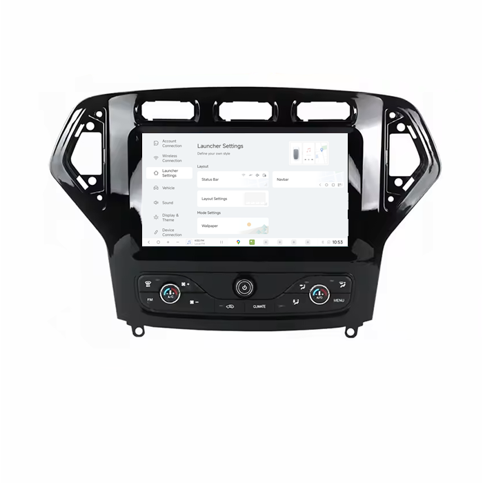 Navigatie dedicata Ford Mondeo 2007-2010 Butoane Sus, DUDU3, 4GB RAM 64GB ROM, Octacore, Platforma 8581, Android, Display QLED 9", DSP, Carplay&AndroidAuto [2]