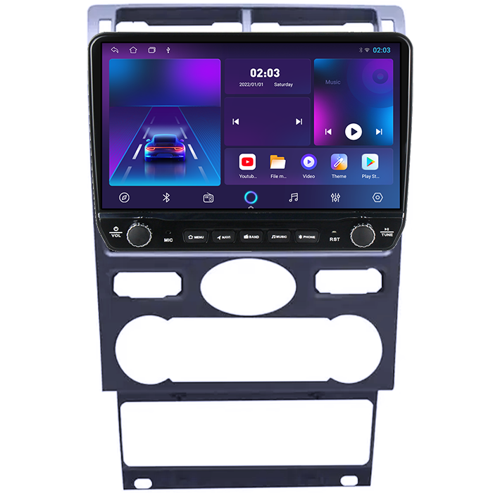 Navigatie dedicata Ford Mondeo 3 2000-2007 Tesla cu butoane rotative model 2024, 4GB RAM 64GB ROM, Procesor Quadcore, Android 14, Display QLED 10", DSP, Carplay&Android Auto [6]