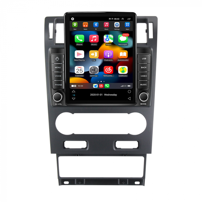 Navigatie dedicata Ford Mondeo 2000-2007 ,Tesla Style, ANDROID 13,Carplay&Android Auto, 10 inch , 8+128GB, Internet, Aplicatii, Waze, Gps [2]