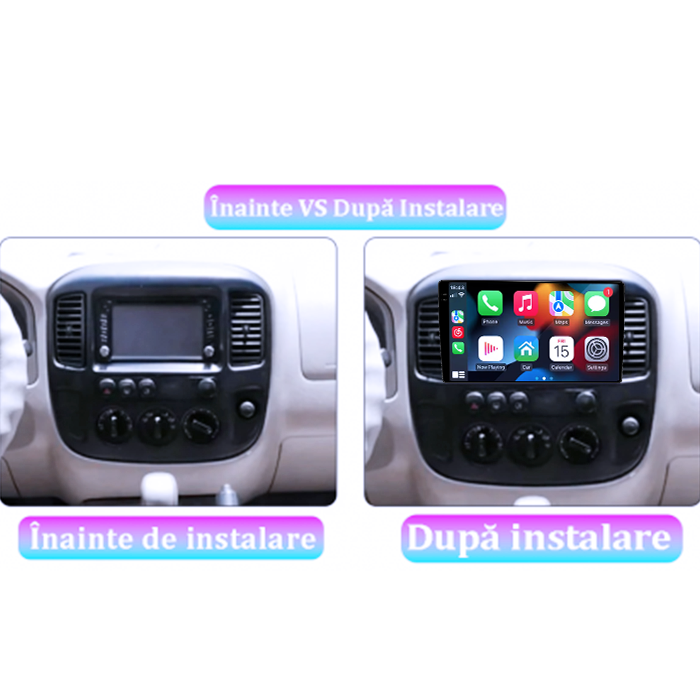 Navigatie dedicata Ford Mondeo 2006-2010, 4GB RAM 64GB ROM, Procesor Qualcomm Octacore, Android 14, Rezolutie 2K, Display QLED 10", DSP, Carplay&Android Auto, SIM 4G [7]