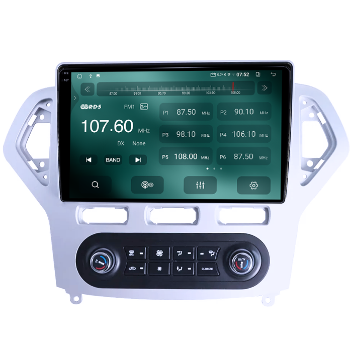 Navigatie dedicata Ford Mondeo 2007-2010,4GB RAM 64GB ROM, Quadcore, Android 14, Display QLED 1K 10", DSP, Carplay&Android Auto, Suport camere AHD [2]