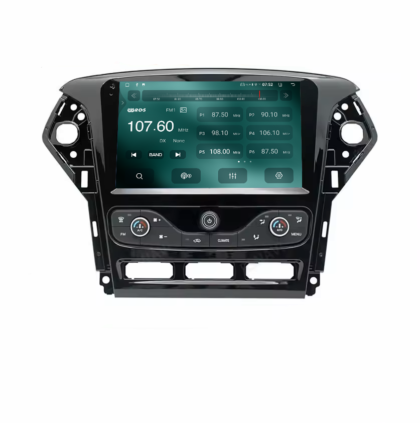 Navigatie dedicata Ford Mondeo 2011-2014 Butoane Jos, 4GB RAM 32GB ROM, Octacore, Android, Display QLED  9", DSP, Carplay&Android Auto, SIM 4G, Bluetooth, Ventilator Activ [2]