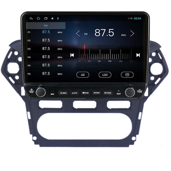 Navigatie dedicata Ford Mondeo 2010-2014 Tesla cu butoane rotative model 2024, 4GB RAM 64GB ROM, Procesor Quadcore, Android 14, Display QLED 10", DSP, Carplay&Android Auto [3]