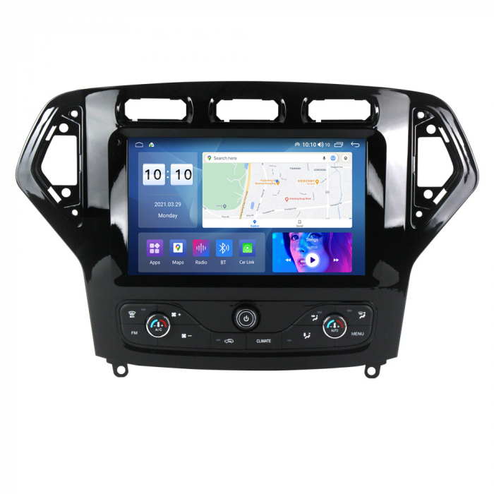 Navigatie dedicata Ford Mondeo 2007-2011, 12GB RAM 256GB ROM, Android 13, Rezolutie 2K, Display QLED, 9", DSP, Carplay, Android Auto, Internet, Youtube, Waze, Wi Fi, USB [7]