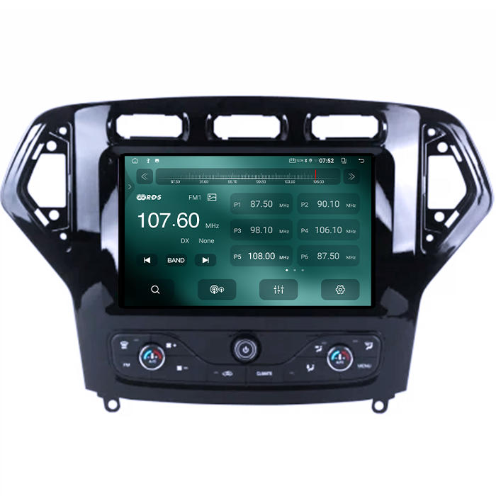 Navigatie dedicata Ford Mondeo 2007-2011, 4GB RAM 64GB ROM, Quadcore, Android 14, Display QLED 1K 9", DSP, Carplay&Android Auto, Suport camere AHD [2]