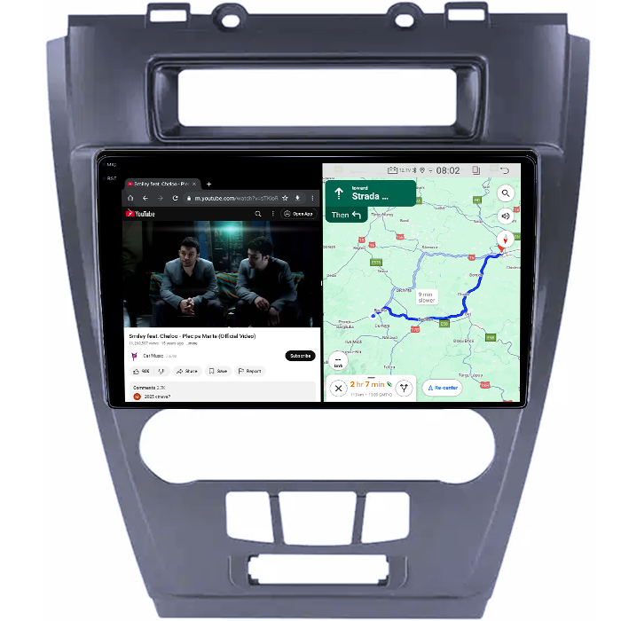 Navigatie dedicata Ford Mondeo 2009-2012, 4GB RAM 64GB ROM, Quadcore, Android 14, Display QLED 1K 10", DSP, Carplay&Android Auto, Suport camere AHD [4]