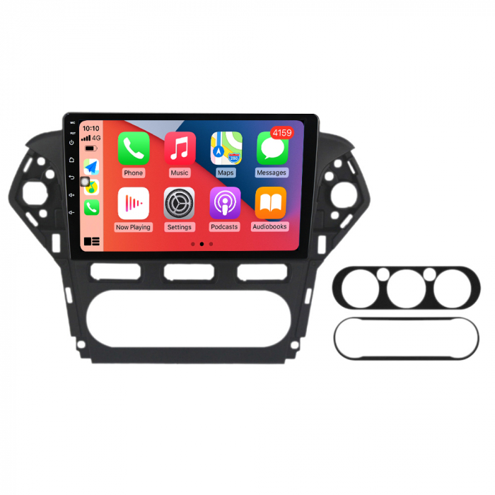 Navigatie dedicata Ford Mondeo 2010-2014, 4 GB RAM 32 ROM, Android 13, Display QLED, 10", DSP, Carplay, Android Auto, Internet, Youtube , Waze , Wi Fi , Usb , Bluetooth [3]