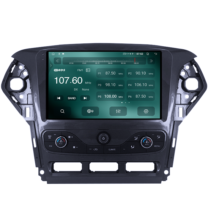 Navigatie dedicata Ford Mondeo 2010-2014, 4GB RAM 64GB ROM, Quadcore, Android 14, Display QLED 1K 9", DSP, Carplay&Android Auto, Suport camere AHD [2]