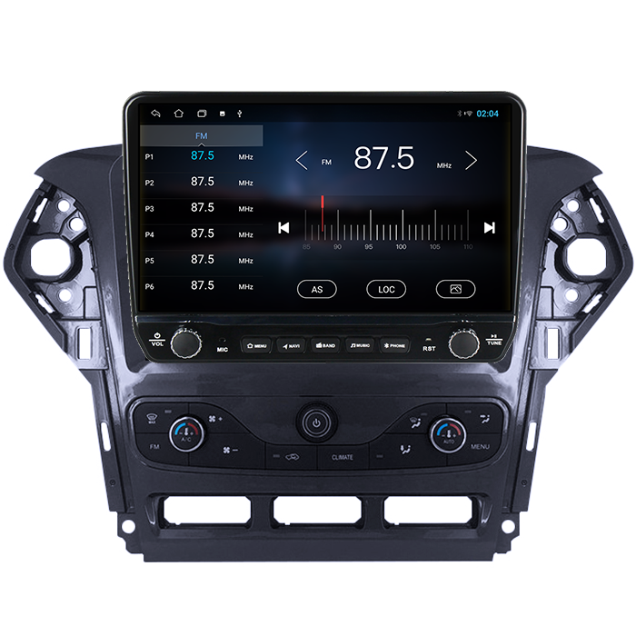 Navigatie dedicata Ford Mondeo 2010-2014 Tesla cu butoane rotative model 2024, 4GB RAM 64GB ROM, Procesor Quadcore, Android 14, Display QLED 10", DSP, Carplay&Android Auto [4]