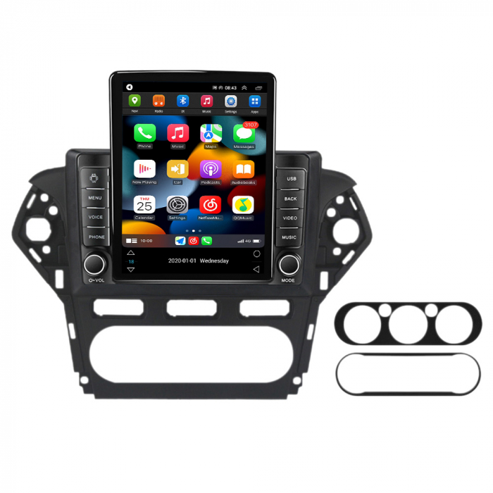 Navigatie dedicata Ford Mondeo 2010-2014 ,Tesla Style, ANDROID 13,Carplay&Android Auto, 10 inch , 8+128GB, Internet, Aplicatii, Waze, Gps [2]