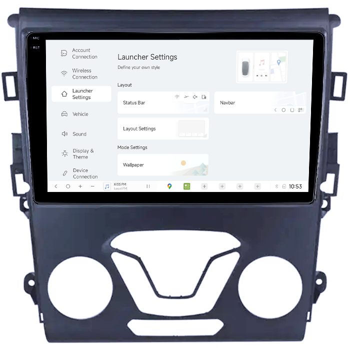 Navigatie dedicata Ford Mondeo 2014-2019, DUDU3, 4GB RAM 64GB ROM, Octacore, Platforma 8581, Android, Display QLED 9", DSP, Carplay&AndroidAuto [5]