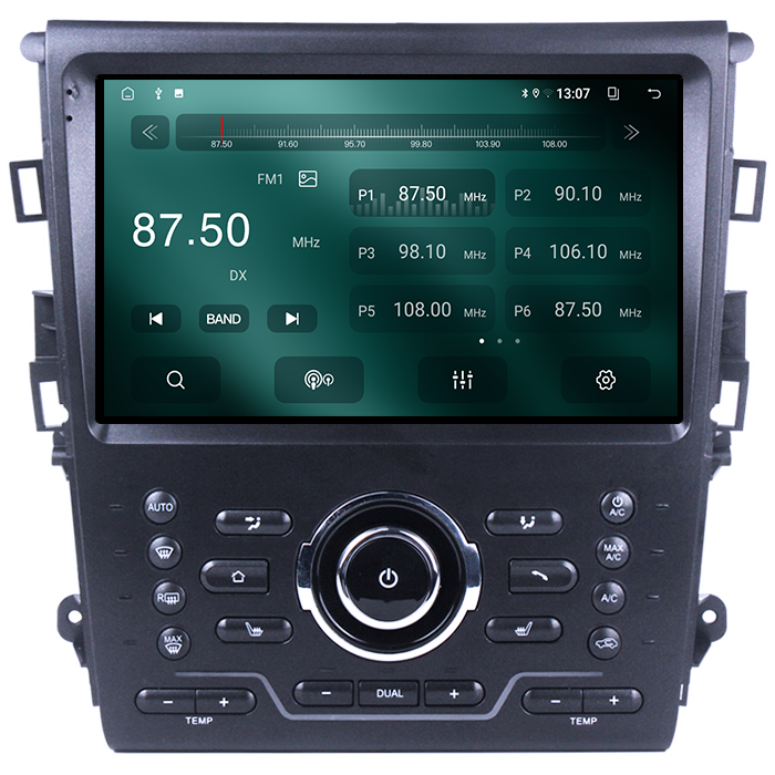 Navigatie dedicata Ford Mondeo 2014-2019, 8GB RAM 128GB ROM, Octacore, Platforma TS18, Android 13, Display QLED 9”, Suporta camera 360º, DSP, Carplay&Android Auto, SIM 4G, Ventilator Activ [5]