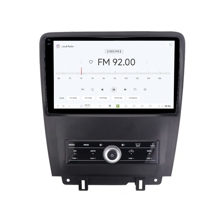 Navigatie dedicata Ford Mustang 2009-2014, DUDU3, 4GB RAM 64GB ROM, Octacore, Platforma 8581, Android, Display QLED 9", DSP, Carplay&AndroidAuto [4]