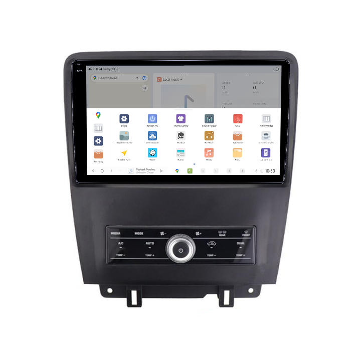 Navigatie dedicata Ford Mustang 2009-2014, DUDU3, 4GB RAM 64GB ROM, Octacore, Platforma 8581, Android, Display QLED 9", DSP, Carplay&AndroidAuto [3]