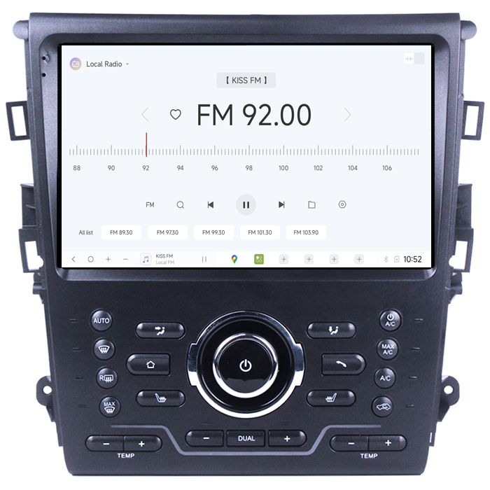 Navigatie dedicata Ford Mondeo 2014-2019, DUDU3, 4GB RAM 64GB ROM, Octacore, Platforma 8581, Android, Display QLED 9", DSP, Carplay&AndroidAuto 2 [3]