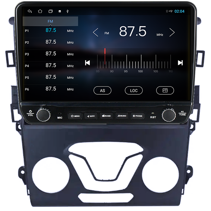 Navigatie dedicata Ford Mondeo 2014-2019 Tesla cu butoane rotative model 2024, 4GB RAM 64GB ROM, Procesor Quadcore, Android 14, Display QLED 10", DSP, Carplay&Android Auto [3]