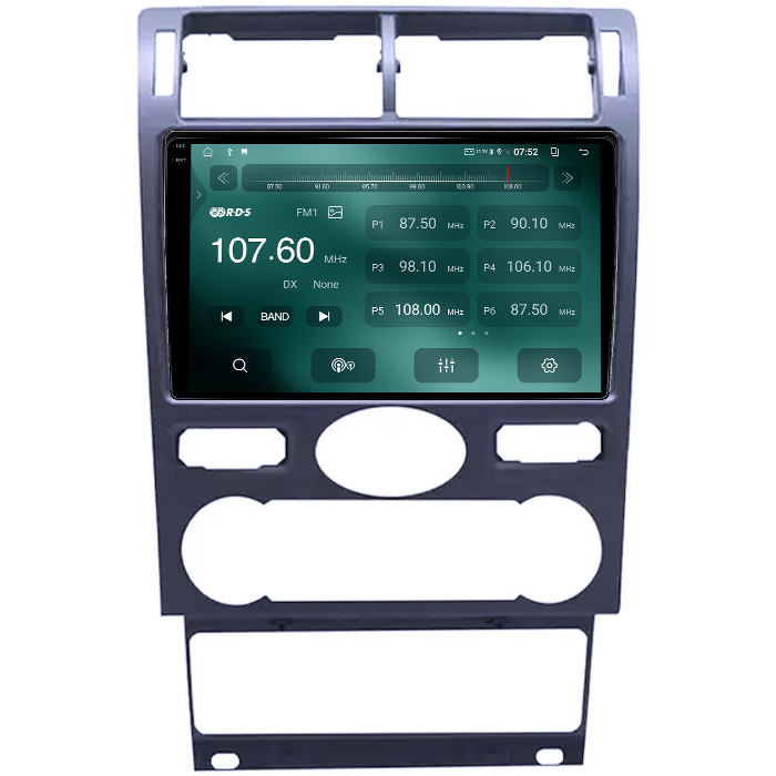 Navigatie dedicata Ford Mondeo 3 2000-2007, 4GB RAM 32GB ROM, Octacore, Android 14, Display QLED  9", DSP, Carplay&Android Auto, SIM 4G, Bluetooth, Ventilator Activ [3]