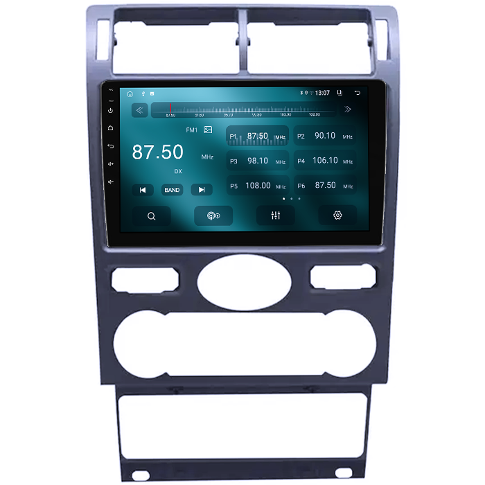 Navigatie dedicata Ford Mondeo 3 2000-2007, 8GB RAM 128GB ROM, Octacore, Platforma TS18, Android 13, Display QLED 9”, Suporta camera 360º, DSP, Carplay&Android Auto, SIM 4G, Ventilator Activ [5]