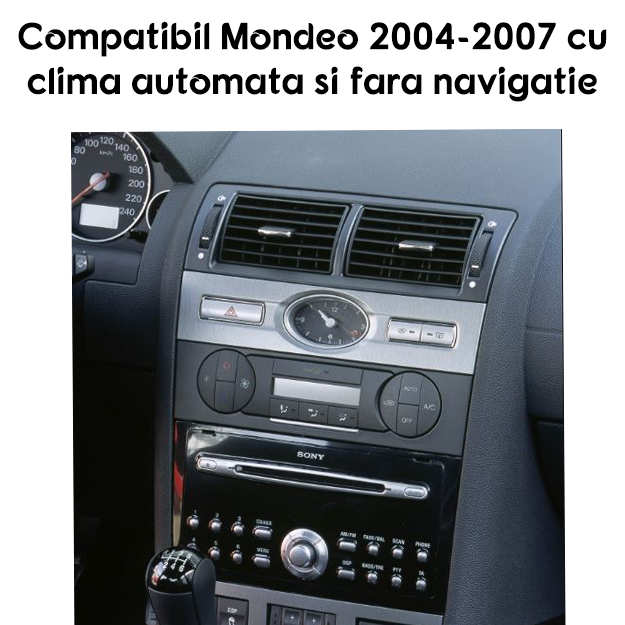 Navigatie dedicata Ford Mondeo 3 2000-2007 ,Tesla Style, ANDROID 13,Carplay&Android Auto, 10 inch , 8+128GB, Internet, Aplicatii, Waze, Gps [5]