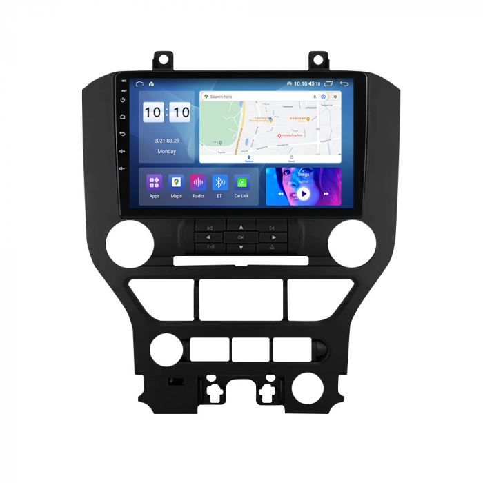 Navigatie dedicata Ford Mustang 2014-2021, 4GB RAM 64GB ROM, Octacore, Android 13, Display QLED 9", DSP, Carplay, Android Auto, Internet, Youtube, Waze, WIFI, Bluetooth [5]