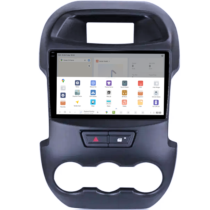 Navigatie dedicata Ford Ranger 2011-2016, DUDU3, 4GB RAM 64GB ROM, Octacore, Platforma 8581, Android, Display QLED 9", DSP, Carplay&AndroidAuto [3]
