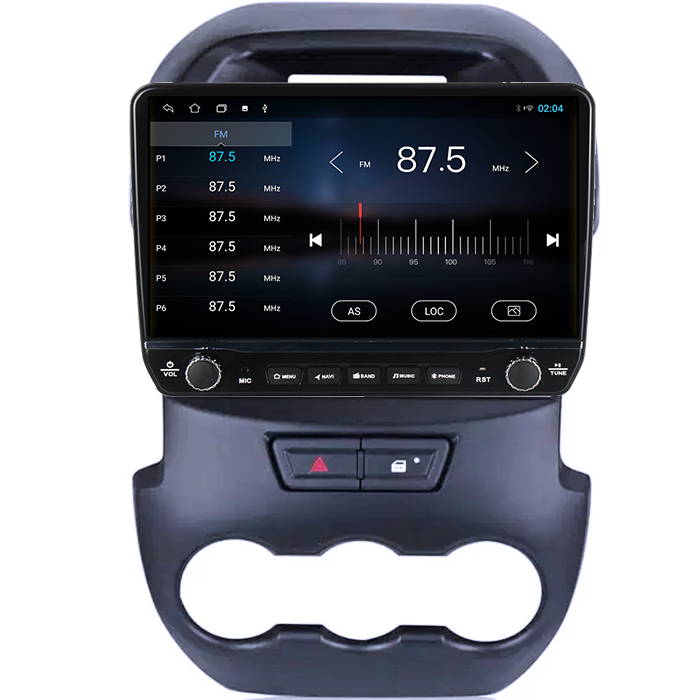 Navigatie dedicata Ford Ranger 2011-2016 Tesla cu butoane rotative model 2024, 4GB RAM 64GB ROM, Procesor Quadcore, Android 14, Display QLED 10", DSP, Carplay&Android Auto [3]