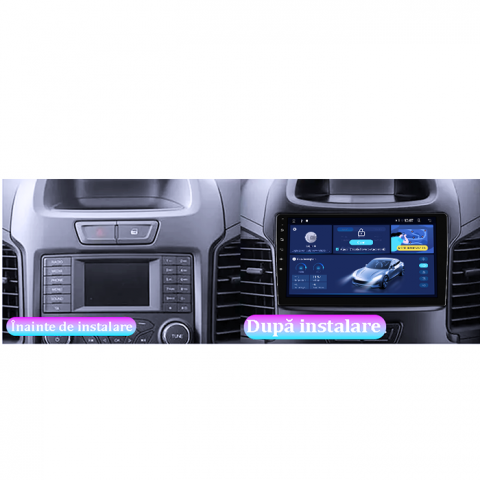 Navigatie dedicata Ford Ranger 2011-2016, 4GB RAM 64GB ROM, Quadcore, Android 14, Display QLED 1K 9", DSP, Carplay&Android Auto, Suport camere AHD [6]