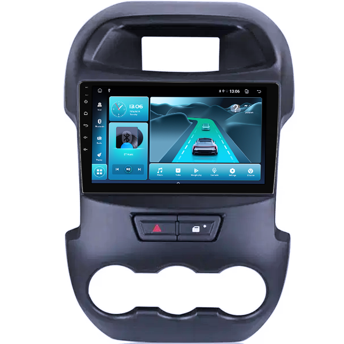 Navigatie dedicata Ford Ranger 2011-2016, 8GB RAM 128GB ROM, Octacore, Platforma TS18, Android 13, Display QLED 9”, Suporta camera 360º, DSP, Carplay&Android Auto, SIM 4G, Ventilator Activ [4]