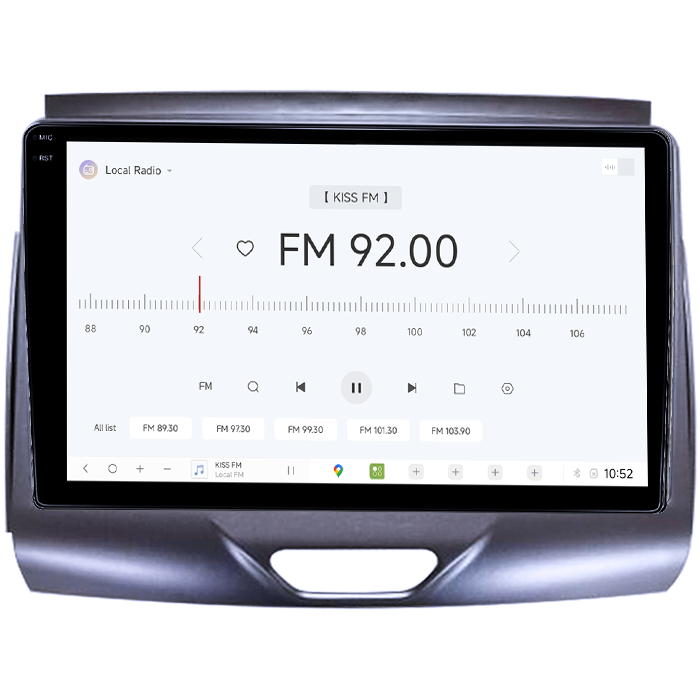 Navigatie dedicata Ford Ranger 2015-2020, DUDU3, 4GB RAM 64GB ROM, Octacore, Platforma 8581, Android, Display QLED 9", DSP, Carplay&AndroidAuto [4]