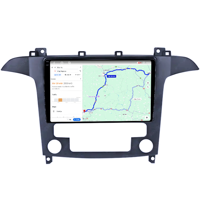 Navigatie dedicata Ford S-Max 2006-2015, 4GB RAM 64GB ROM, Octacore, Android 14, Display QLED 1K 9", Carplay&Android Auto, SIM 4G, Ventilator Activ [5]