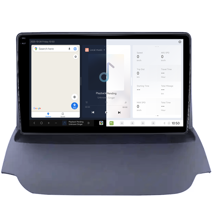 Navigatie dedicata Ford Ecosport 2013-2016 DUDU3, 4GB RAM 64GB ROM, Octacore, Platforma 8581, Android, Display QLED 9", DSP, Carplay&AndroidAuto [2]