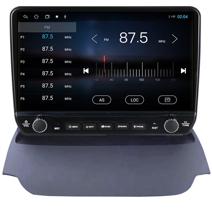 Navigatie dedicata Ford Ecosport 2013-2016 Tesla cu butoane rotative model 2024, 4GB RAM 64GB ROM, Procesor Quadcore, Android 14, Display QLED 10", DSP, Carplay&Android Auto [3]