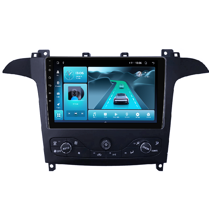 Navigatie dedicata Ford S-Max 2007-2008, 4GB RAM 64GB ROM, Octacore, Android 14, Display QLED 9", DSP, Carplay&Android Auto, SIM 4G, Ventilator Activ [4]