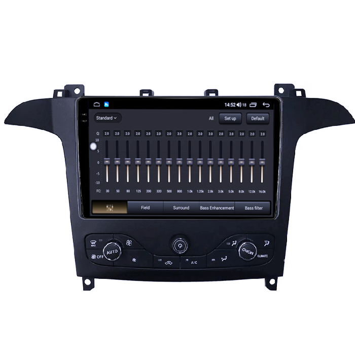 Navigatie dedicata Ford S-Max 2007-2008, 8GB RAM 128GB ROM, Octacore, Platforma 7862, Android 14, Display QLED 9" 2K, Suporta camera 360", DSP, Carplay&Android Auto, [3]